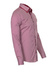 Luxury Striped Oscar Banks Double Collar Shirt SL 6758 - Thumbnail