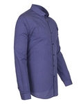 Luxury Textured Oscar Banks Long Sleeved Mens Shirt SL 5910 - Thumbnail