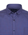 Luxury Textured Oscar Banks Long Sleeved Mens Shirt SL 5910 - Thumbnail