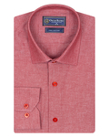 Luxury Textured Pure Cotton Mens Shirt SL 6921 - Thumbnail