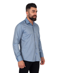 Luxury Textured Pure Cotton Mens Shirt SL 6921 - Thumbnail