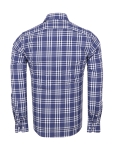 Mens Checkhed Long Sleeved Shirt SL 7181 - Thumbnail