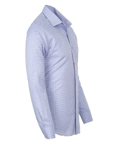 MAKROM - Mens Long Sleeved Checkhed Shirt SL 7180