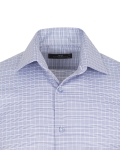 Mens Long Sleeved Checkhed Shirt SL 7180 - Thumbnail