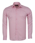 Mens Long Sleeved Checkhed Shirt SL 7180 - Thumbnail