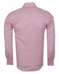 Mens Long Sleeved Checkhed Shirt SL 7180 - Thumbnail