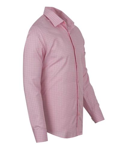 Mens Long Sleeved Checkhed Shirt SL 7180