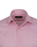 Mens Long Sleeved Checkhed Shirt SL 7180 - Thumbnail