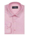 Mens Long Sleeved Checkhed Shirt SL 7180 - Thumbnail