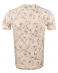 Luxury Patterns Printed Short Sleeved T-Shirt TS 1237 - Thumbnail