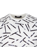 Patterns Printed Short Sleeved T.Shirt TS 1312 - Thumbnail