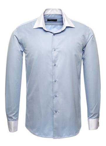 Plain Mens Long Sleeved Shirt SL 6822