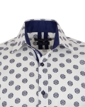 Printed Long Sleeved Mens Shirt SL 7171 - Thumbnail