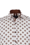 Printed Long Sleeved Mens Shirt SL 7171 - Thumbnail