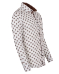 Printed Long Sleeved Mens Shirt SL 7171 - Thumbnail