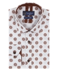 Printed Long Sleeved Mens Shirt SL 7171 - Thumbnail