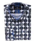 Printed Long Sleeved Mens Shirt SL 7229 - Thumbnail