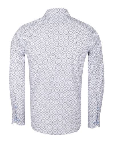 MAKROM - Printed Long Sleeved Mens Shirt SL 7247 (1)