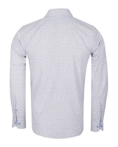 Printed Long Sleeved Mens Shirt SL 7247