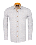 Printed Long Sleeved Mens Shirt SL 7247 - Thumbnail