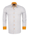 Printed Long Sleeved Mens Shirt SL 7247 - Thumbnail