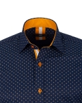 Printed Long Sleeved Mens Shirt SL 7250 - Thumbnail