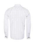 Printed Long Sleeved Mens Shirt SL 7250 - Thumbnail