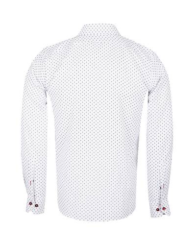 Printed Long Sleeved Mens Shirt SL 7250