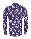 Printed Long Sleeved Mens Shirt SL 7294 - Thumbnail