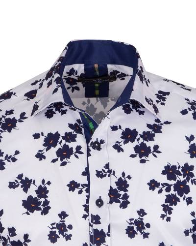 Printed Long Sleeved Mens Shirt SL 7294