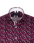 Printed Long Sleeved Mens Shirt SL 7313 - Thumbnail