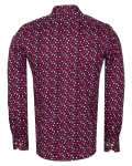 Printed Long Sleeved Mens Shirt SL 7313 - Thumbnail