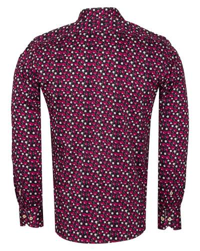 Printed Long Sleeved Mens Shirt SL 7313