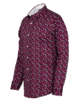 Printed Long Sleeved Mens Shirt SL 7313 - Thumbnail