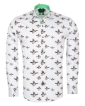 Printed Long Sleeved Mens Shirt SL 7329 - Thumbnail