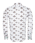 Printed Long Sleeved Mens Shirt SL 7329 - Thumbnail