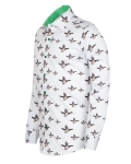 Printed Long Sleeved Mens Shirt SL 7329 - Thumbnail