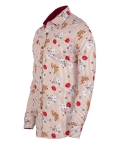 Printed Long Sleeved Mens Shirt SL 7357 - Thumbnail