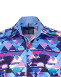 Printed Long Sleeved Mens Shirt SL 7359 - Thumbnail