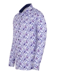 Printed Long Sleeved Mens Shirt SL 7361 - Thumbnail