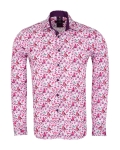 Printed Long Sleeved Mens Shirt SL 7361 - Thumbnail