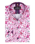 Printed Long Sleeved Mens Shirt SL 7361 - Thumbnail