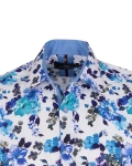Printed Long Sleeved Mens Shirt SL 7365 - Thumbnail