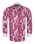 Printed Long Sleeved Mens Shirt SL 7376 - Thumbnail