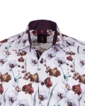 Printed Long Sleeved Mens Shirt SL 7377 - Thumbnail