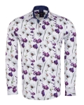 Printed Long Sleeved Mens Shirt SL 7377 - Thumbnail