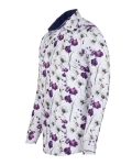 Printed Long Sleeved Mens Shirt SL 7377 - Thumbnail