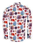 Printed Long Sleeved Mens Shirt SL 7407 - Thumbnail