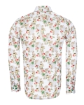 Printed Long Sleeved Mens Shirt SL 7423 - Thumbnail