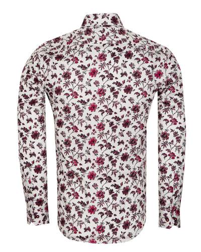 Printed Long Sleeved Mens Shirt SL 7429